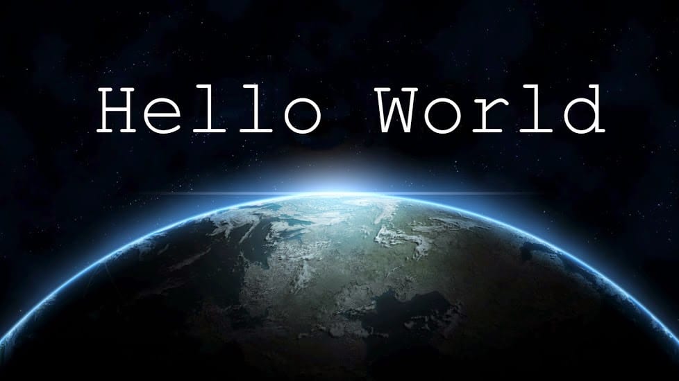 "Hello, World!"