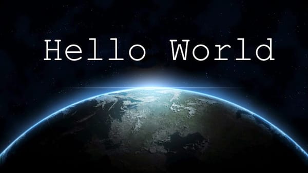 "Hello, World!"
